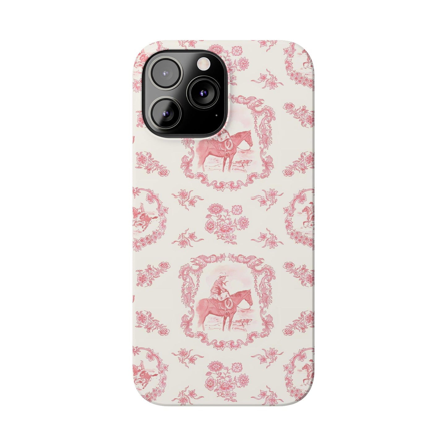 Cowboy Phone Case, in Rose