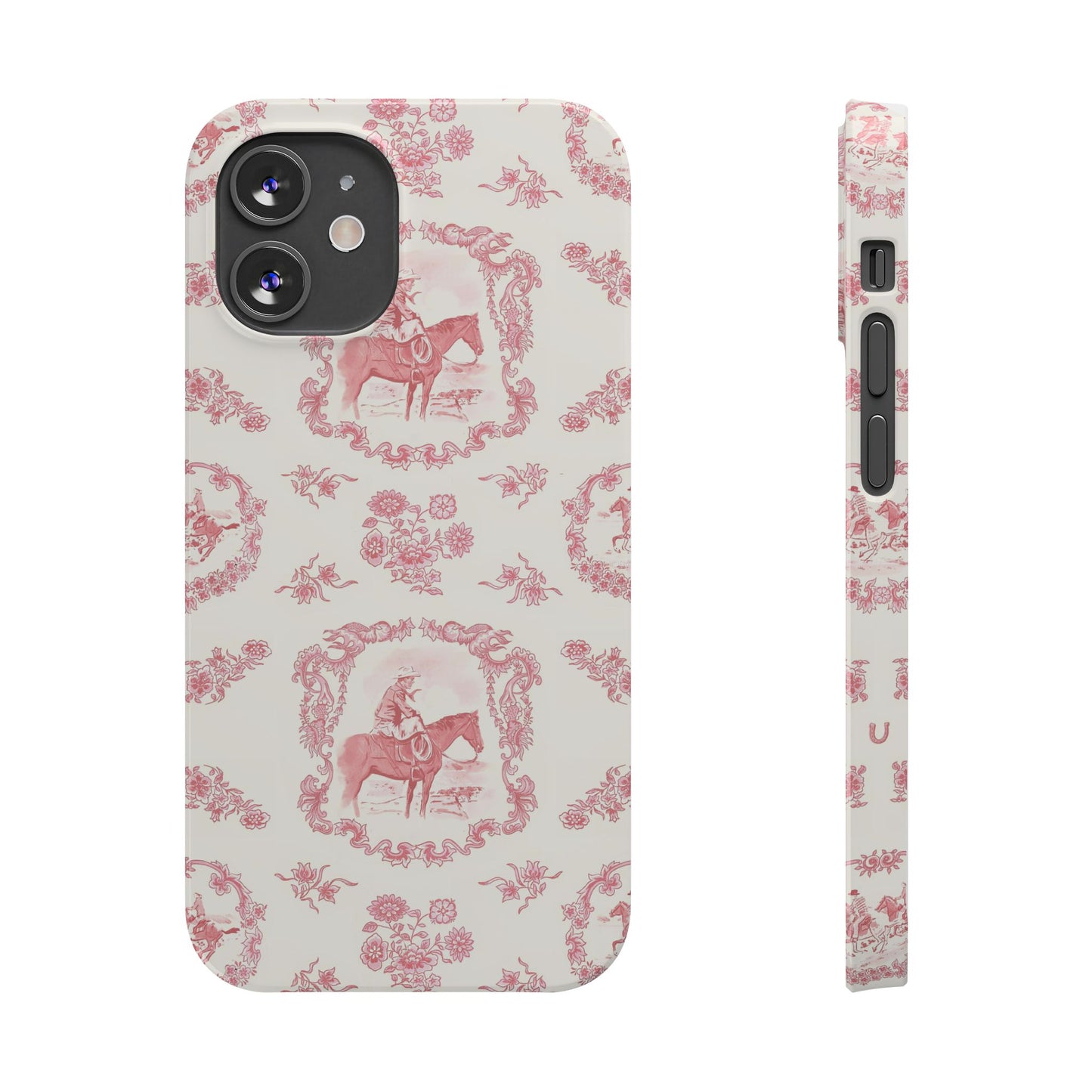 Cowboy Phone Case, in Rose