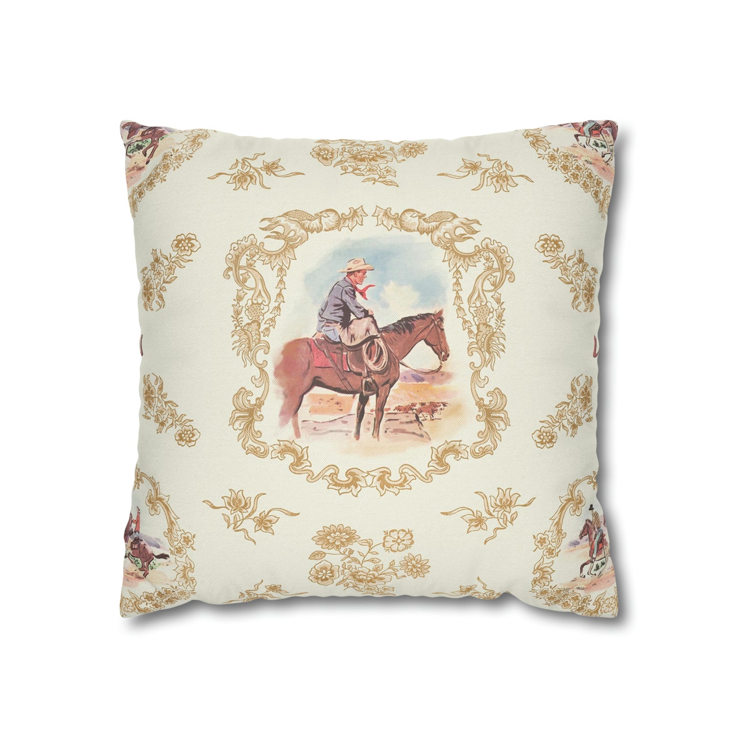 Cowboy Pillow, in Desert (Case Only)