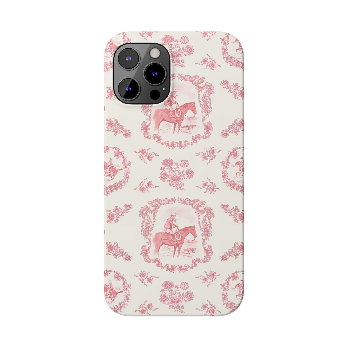 Cowboy Phone Case, in Rose