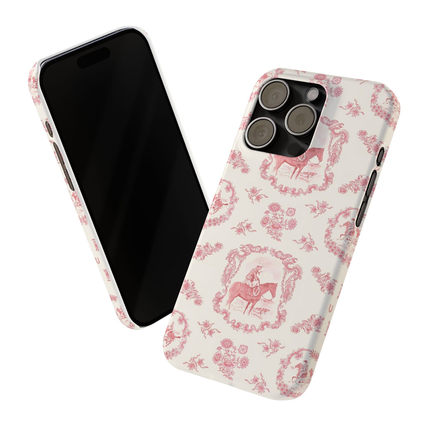 Cowboy Phone Case, in Rose