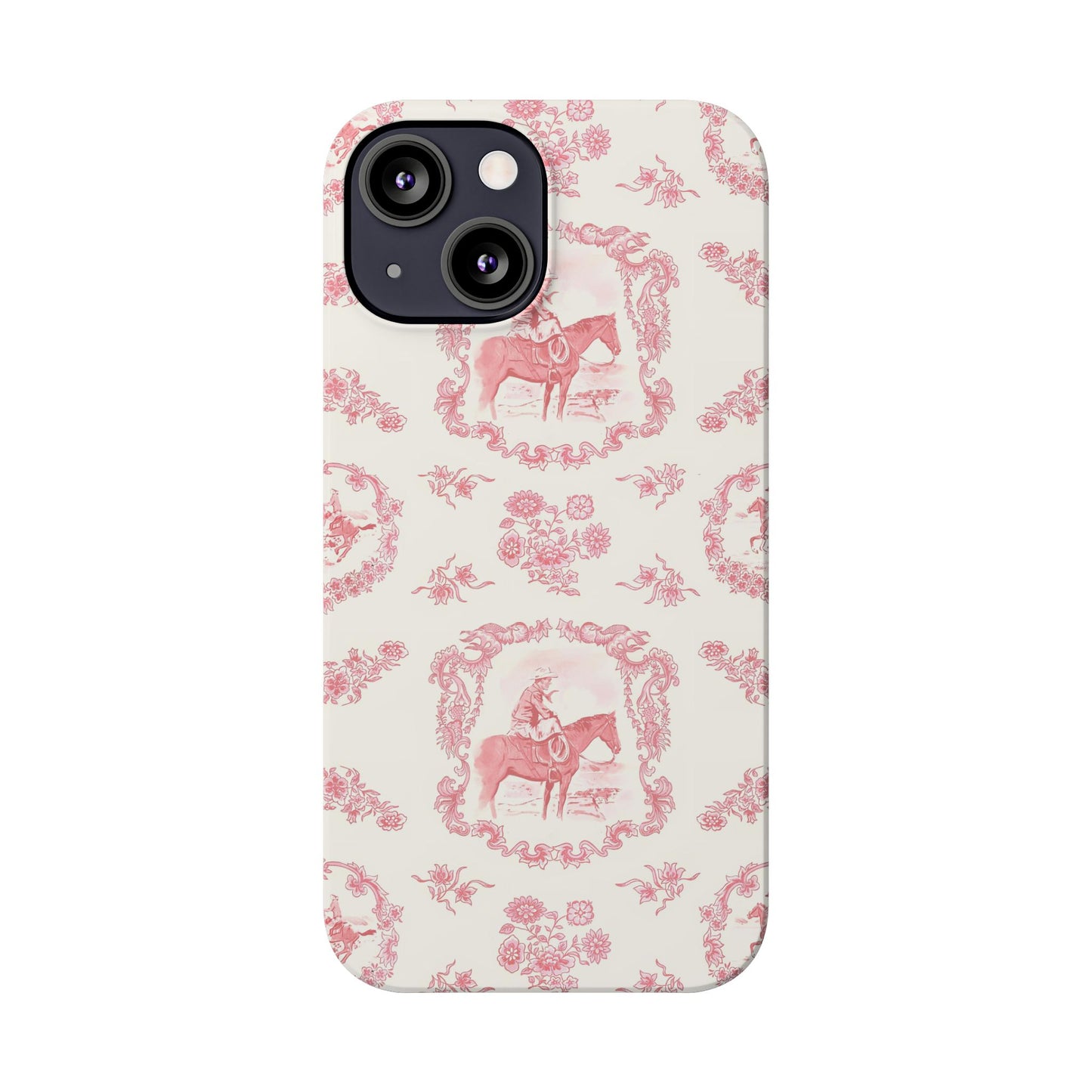 Cowboy Phone Case, in Rose