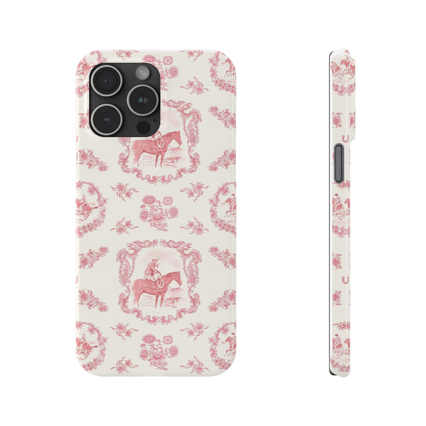 Cowboy Phone Case, in Rose