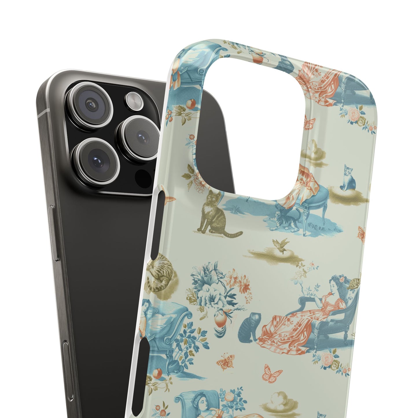 Cat Nap Phone Case, in Meadow