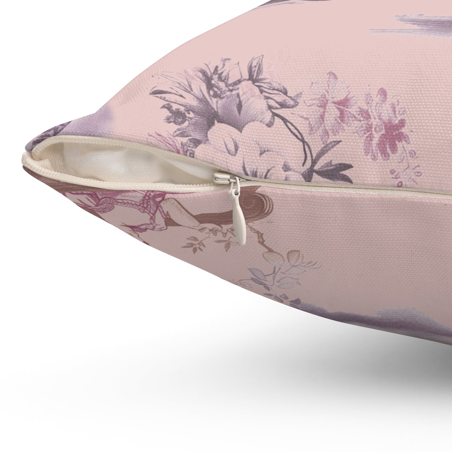 Cat Nap Pillow in Peony