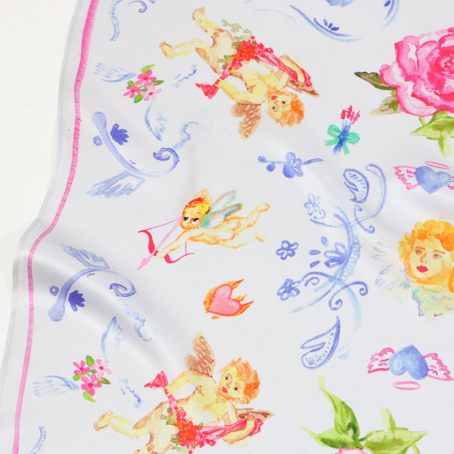 Cherub Silk Scarf