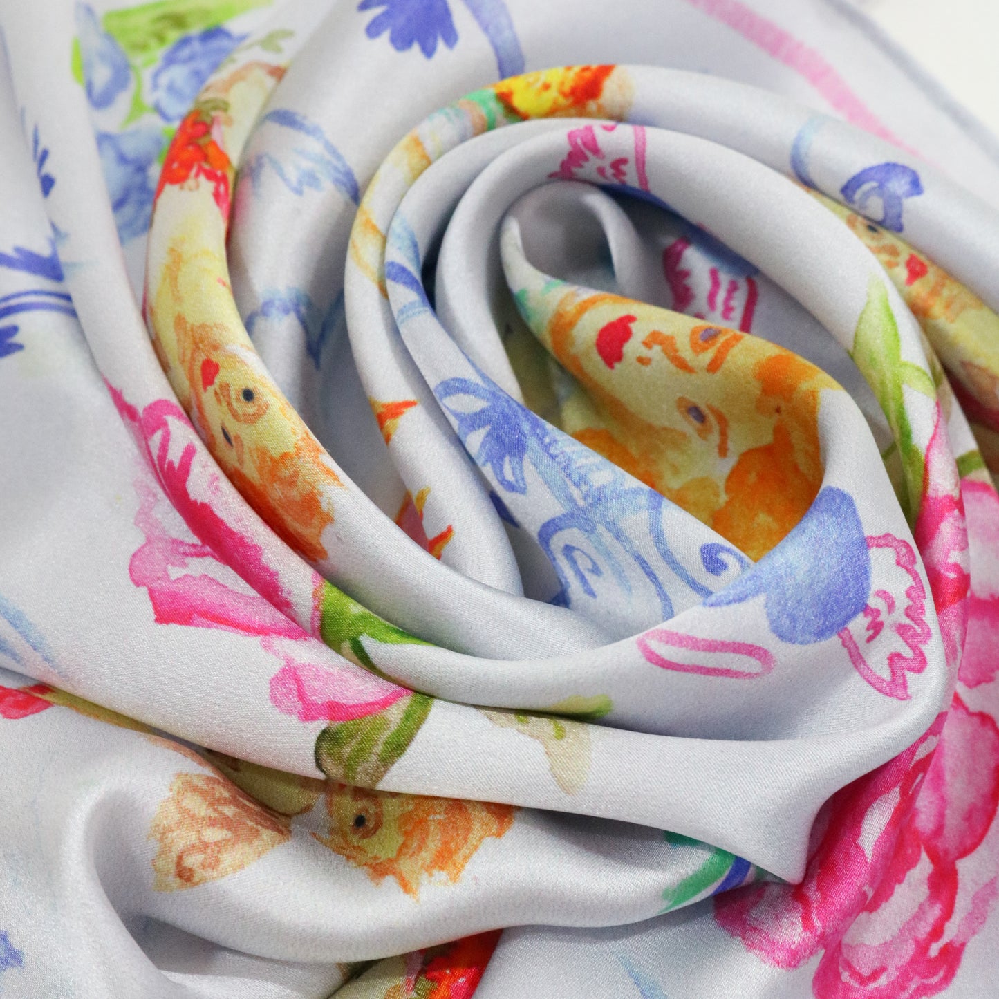 Cherub Silk Scarf