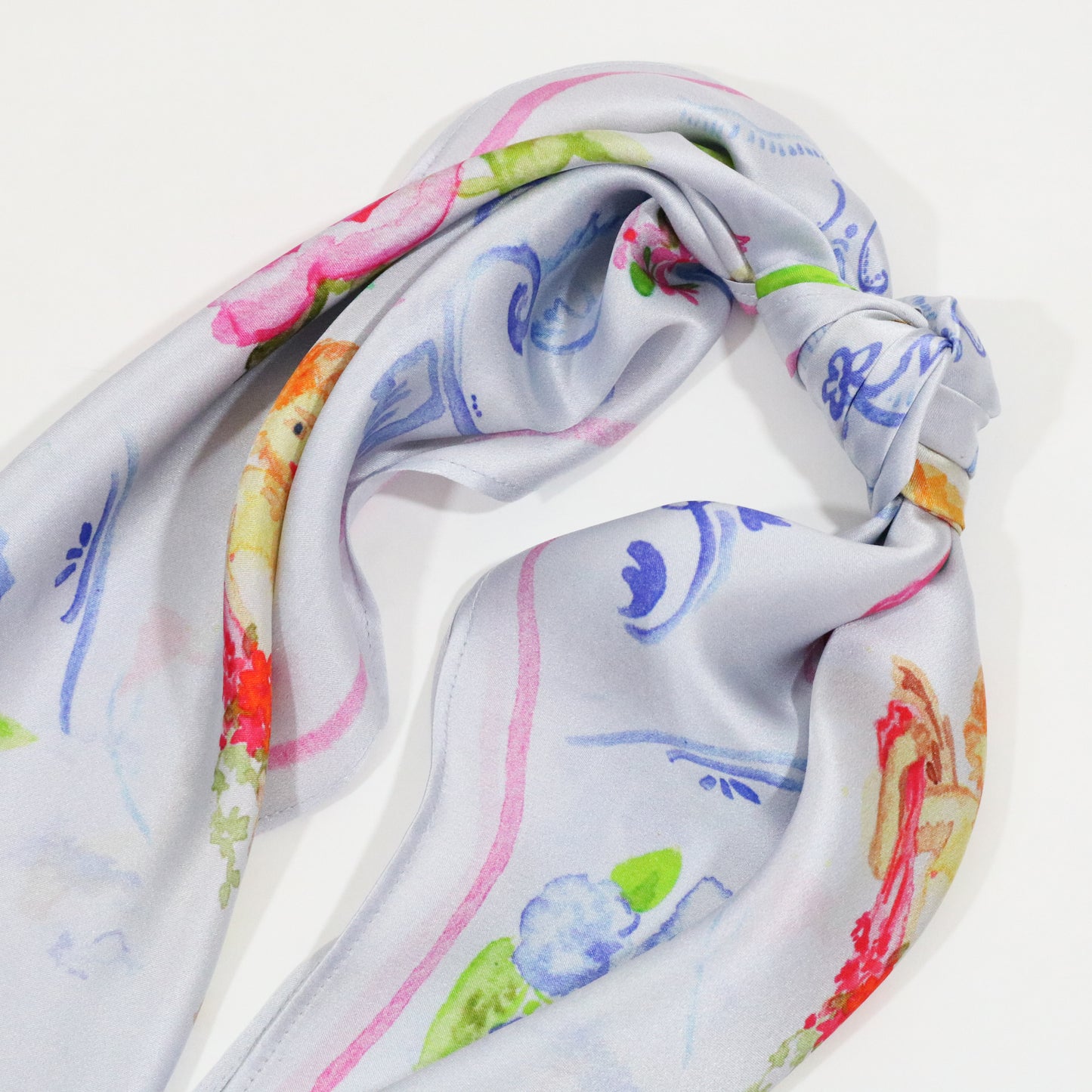 Cherub Silk Scarf