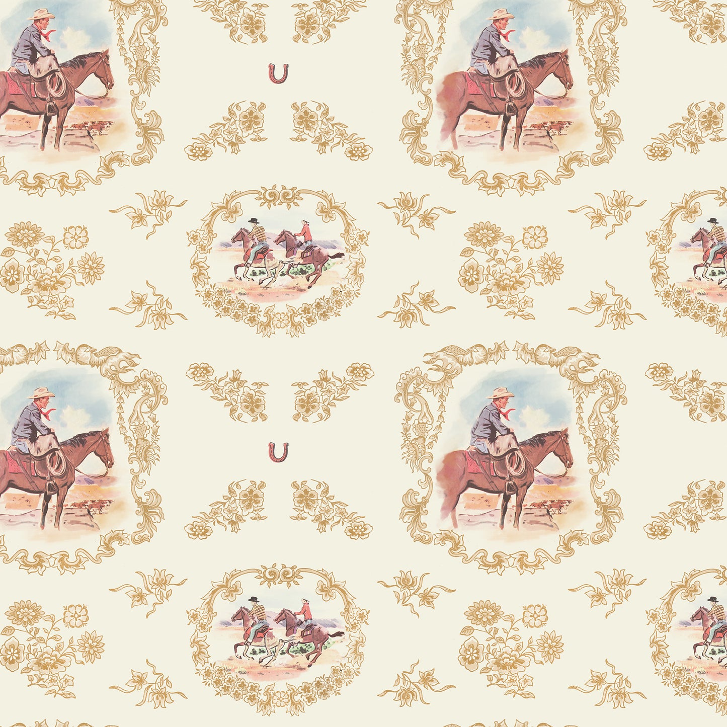 Cowboy Wallpaper, in Desert | Peel & Stick